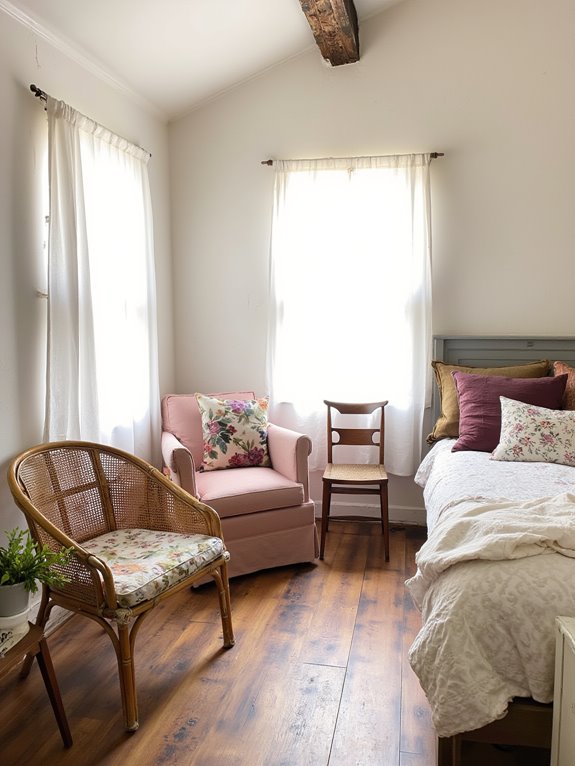 eclectic chair style combination