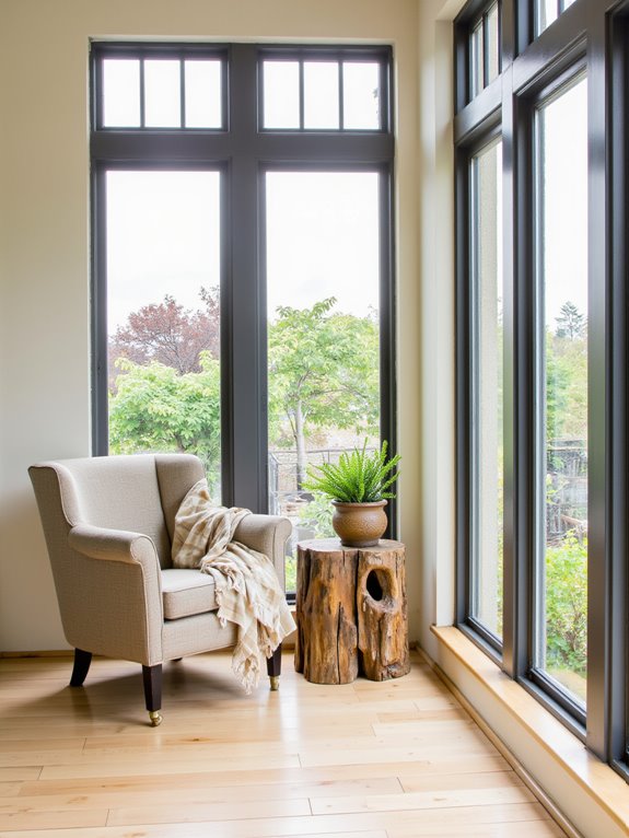 elevate sunroom with transoms