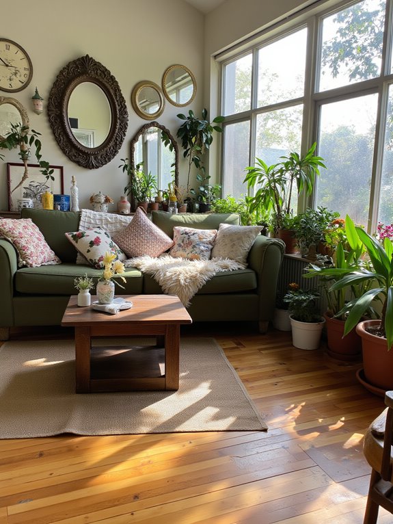 enhance light with mirrors