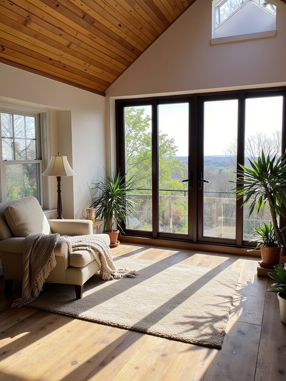 enhance sunlight with skylights