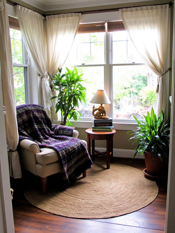 fantasy themed immersive reading nook