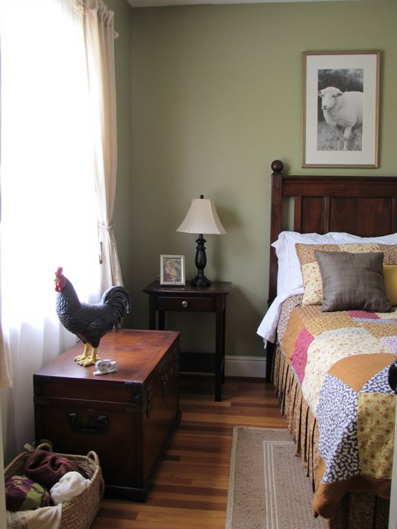 farmhouse charm decor accents