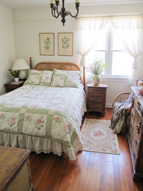 floral patterns enhance coziness
