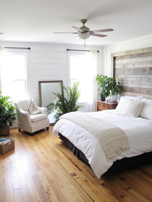 fresh atmosphere with greenery