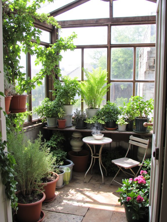 greenhouse inspired sunroom design