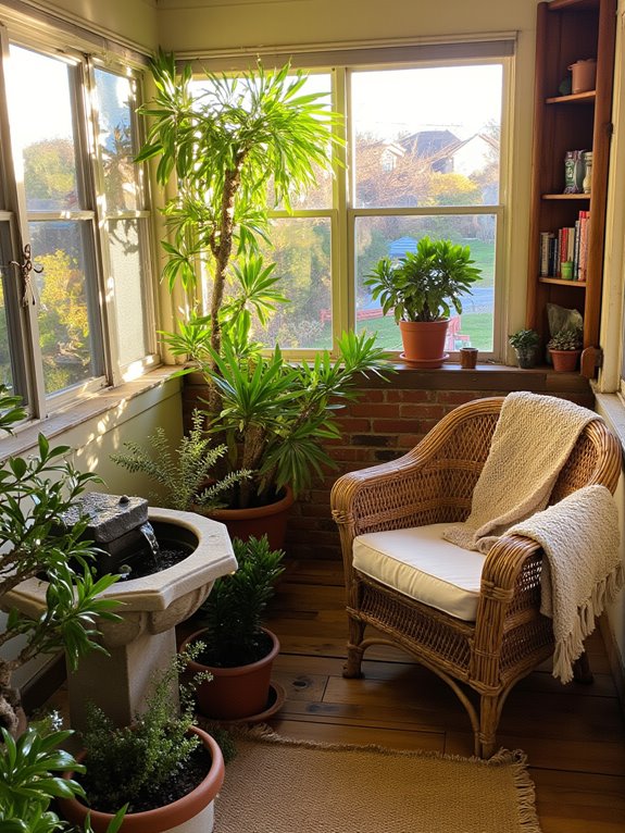 indoor fountain for tranquility