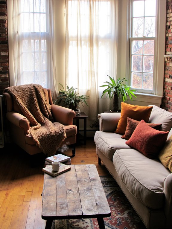 layer textures for coziness