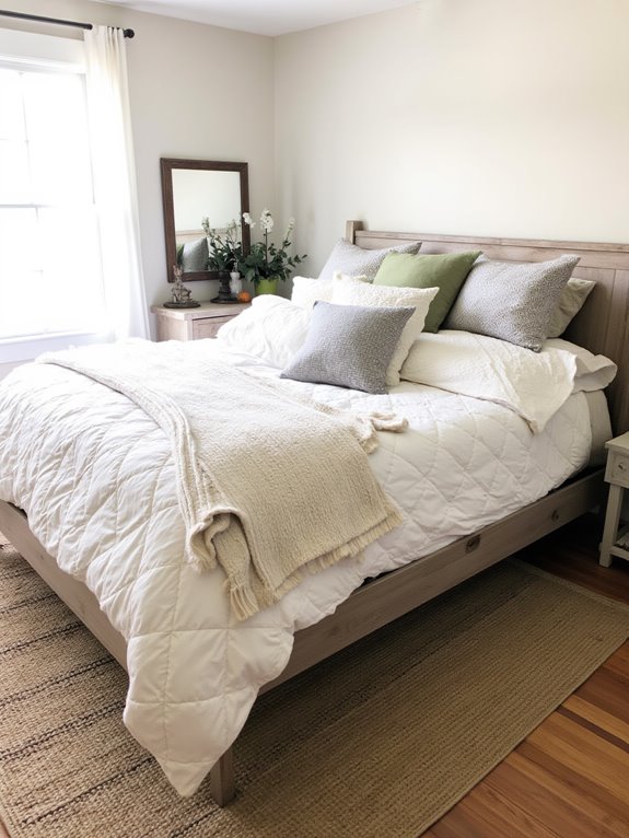 layered bedding for comfort