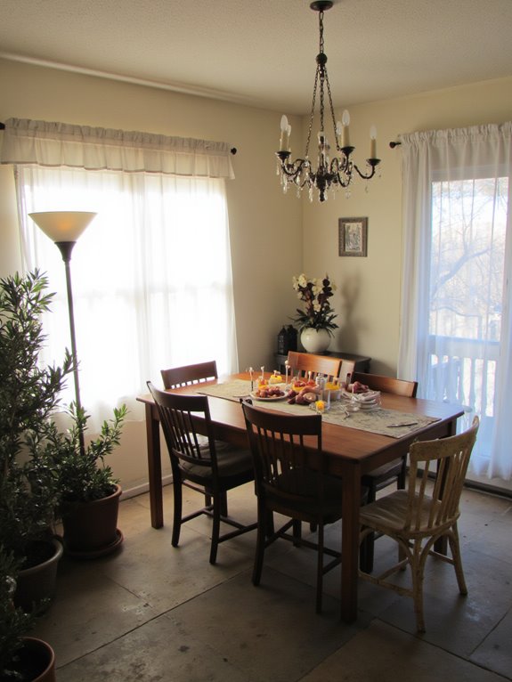 layered lighting for ambiance