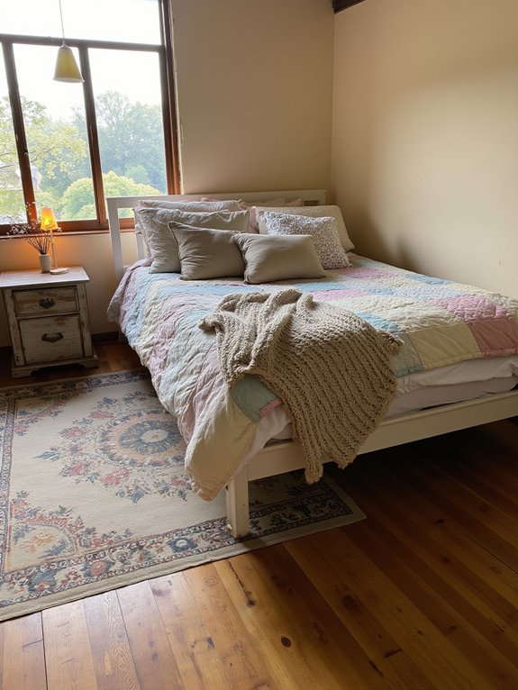 layered textiles for coziness