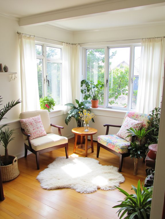 light colors enhance space