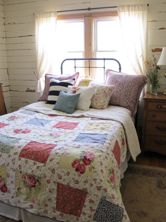 mixing patterns and textures