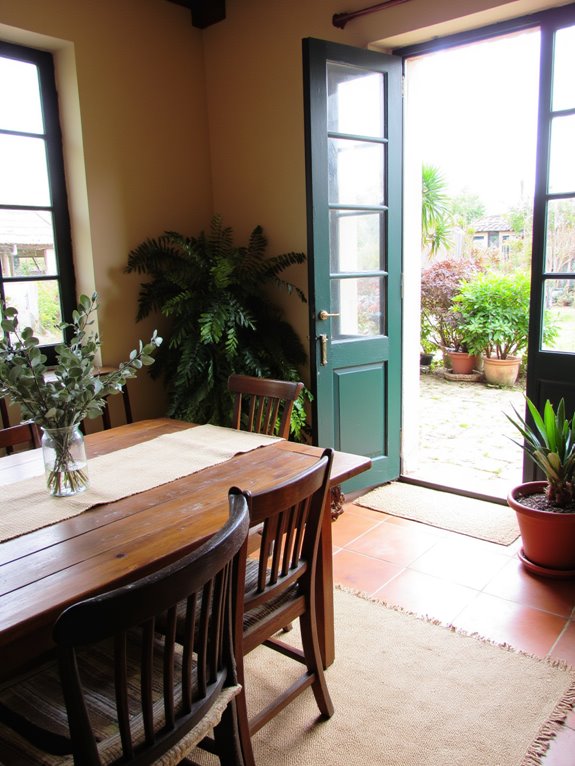 natural decor for tranquility