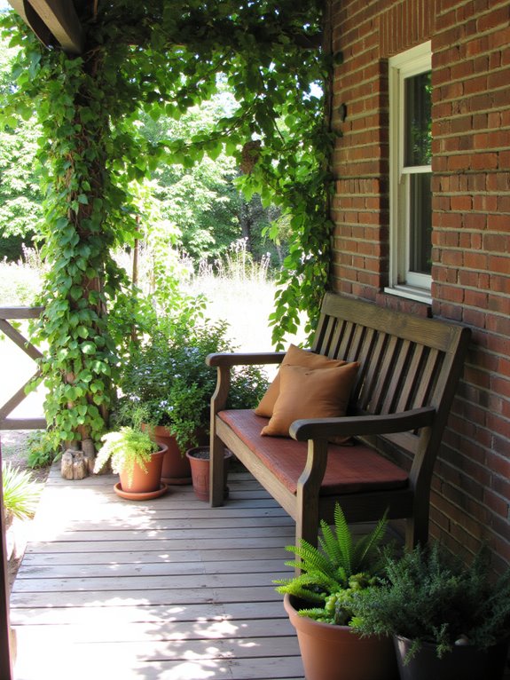 natural elements and greenery