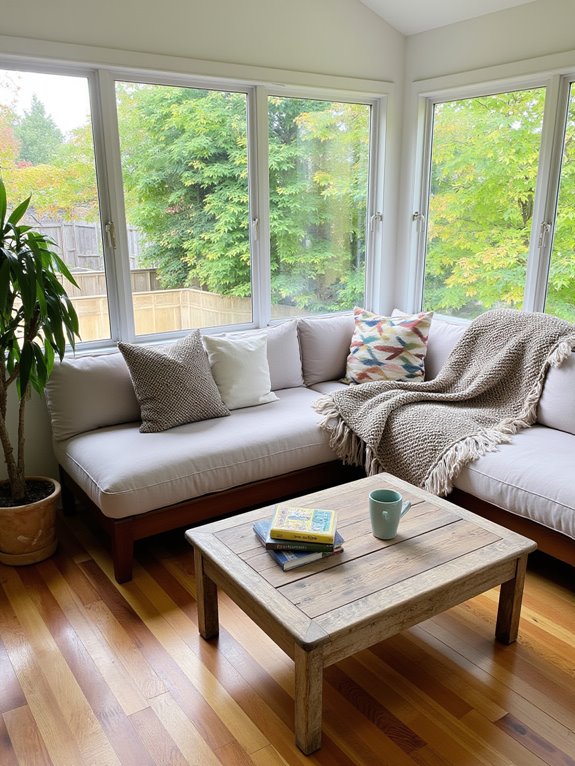 natural light with windows