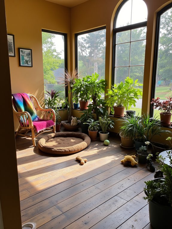 pet safe sunroom paradise