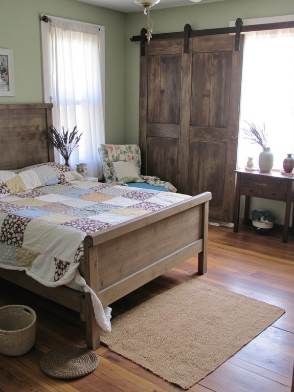 rustic barn doors charm