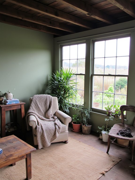 rustic cozy game area