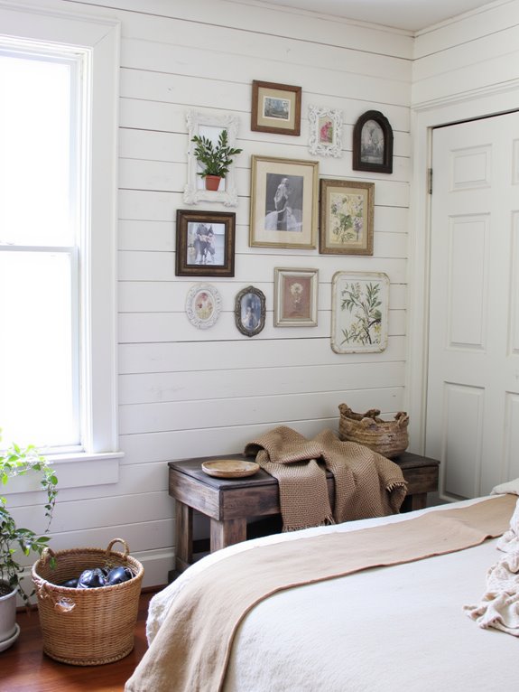 rustic gallery wall memories