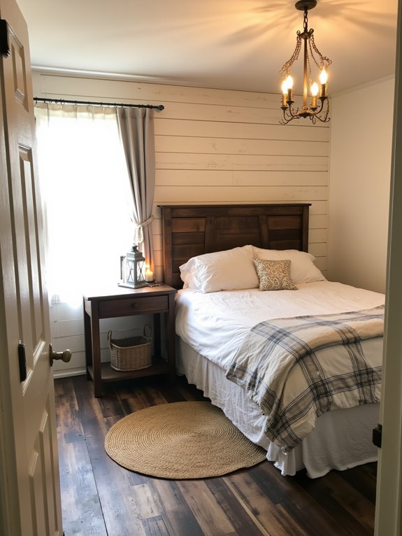 rustic lighting for charm