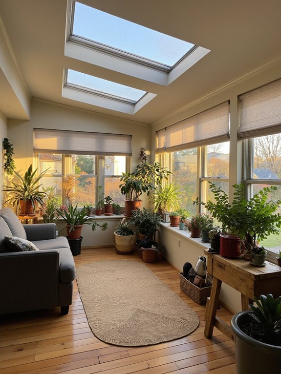 seasonal skylight adjustments needed