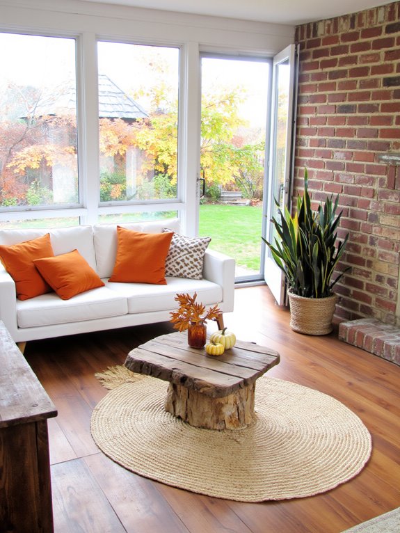 seasonal sunroom decor changes