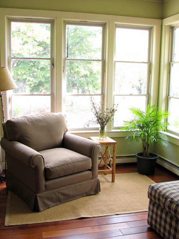 soft earthy color palette