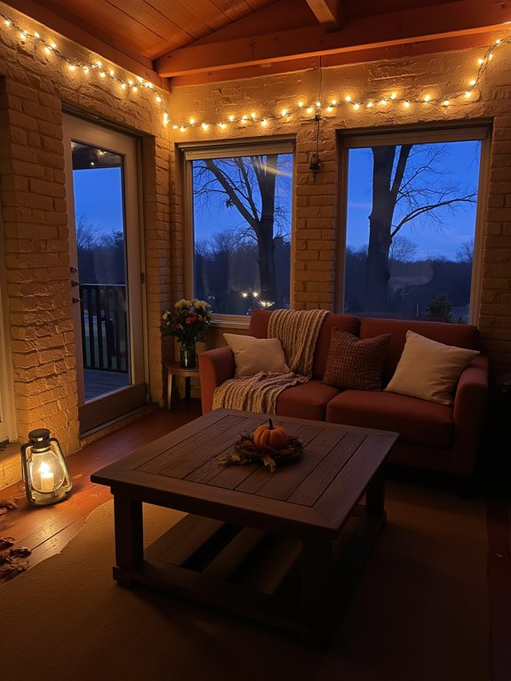 soft lighting enhances gatherings