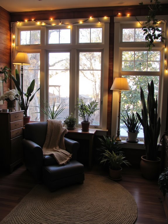 soft lighting for tranquility