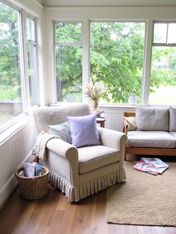 soft textiles create coziness