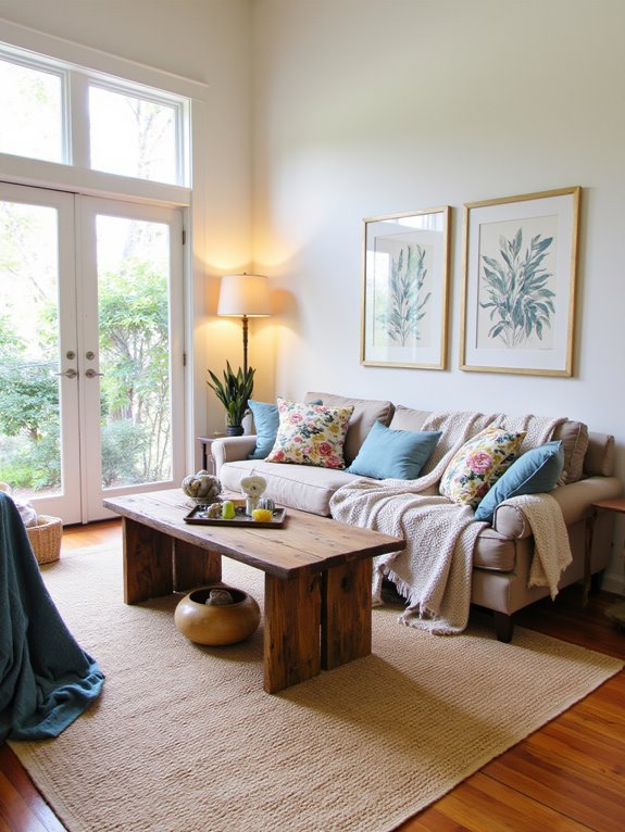 stylish lounge area transformation