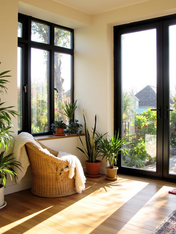 stylish window frame selection