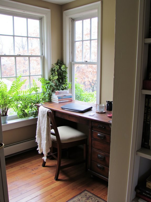 sunroom home office oasis