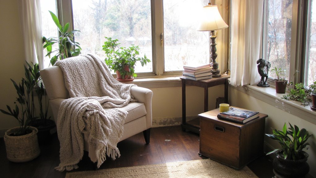 sunroom reading nook ideas
