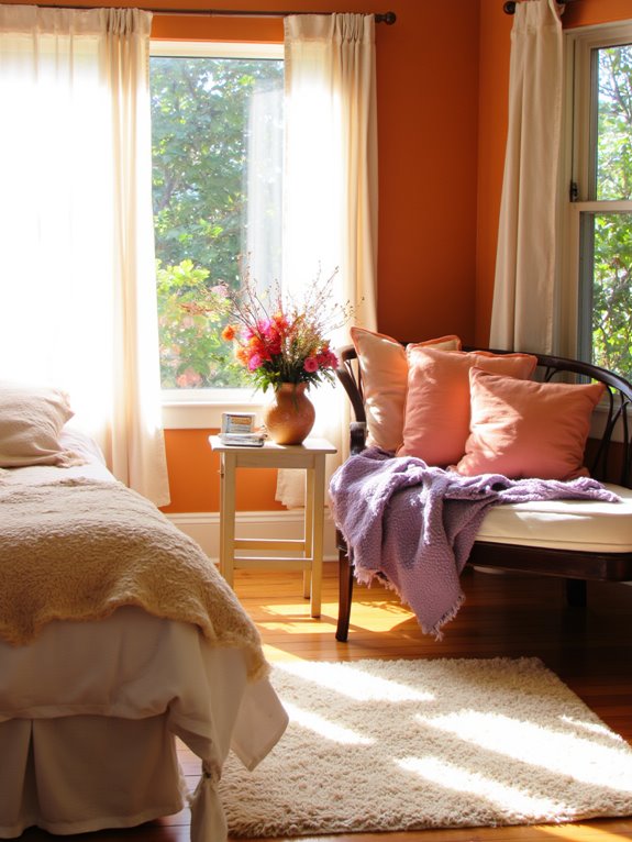 sunset hues for serenity