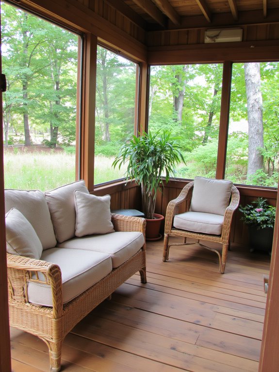 sustainable materials for porches