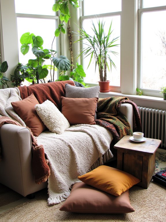 textiles for cozy warmth