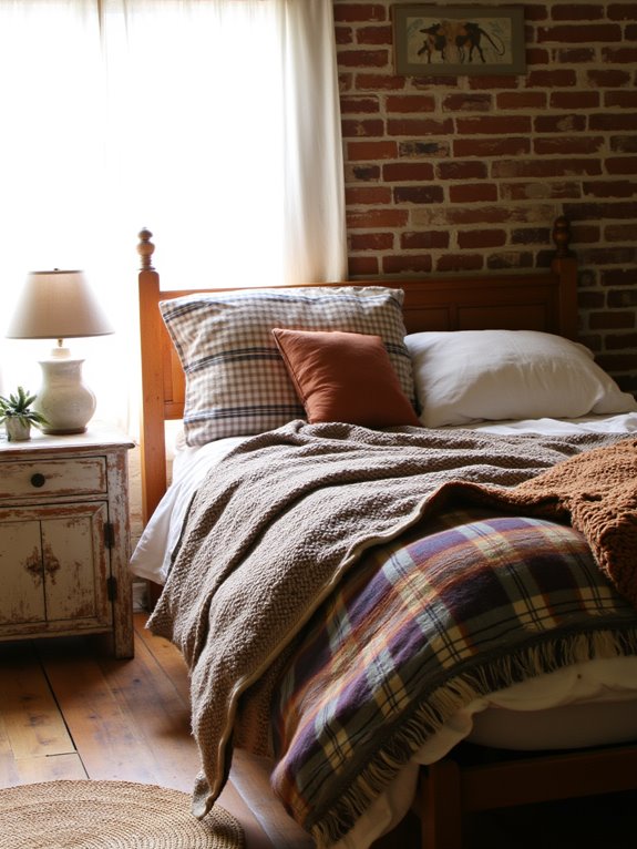 timeless rustic plaid elegance