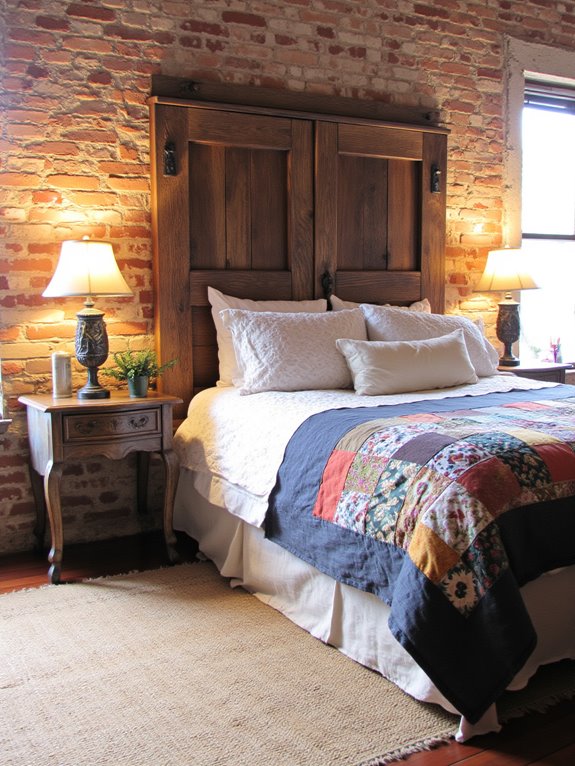 unique rustic headboard options