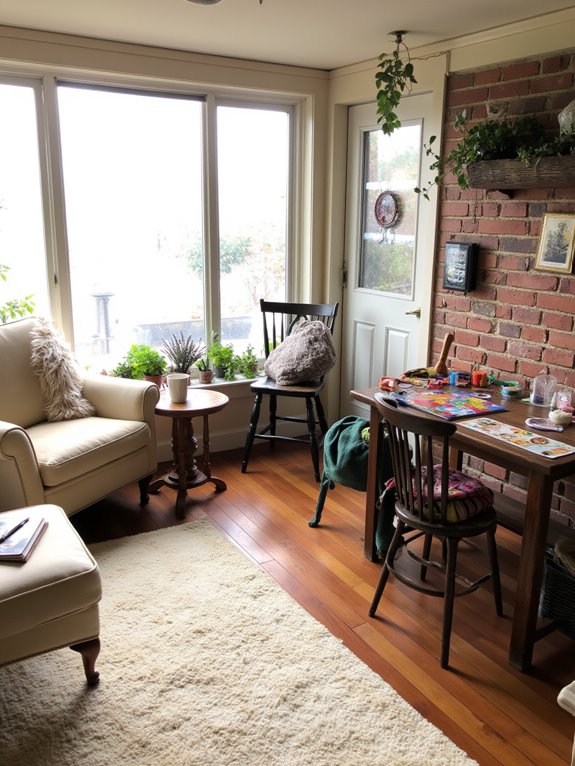 versatile sunroom activity space