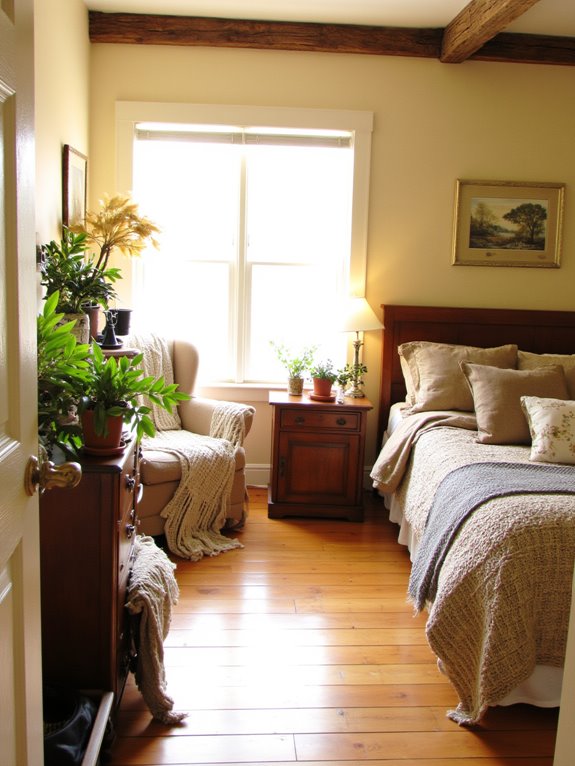 vibrant plants enhance tranquility