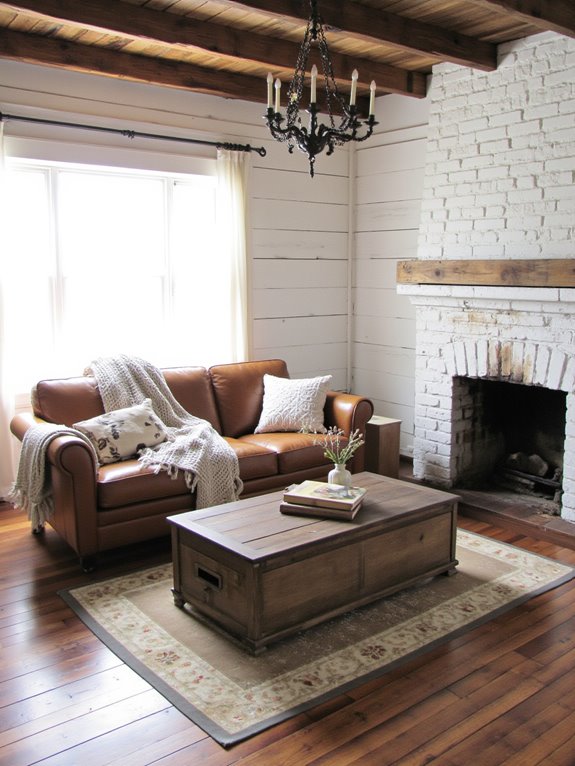 warmth natural materials vintage