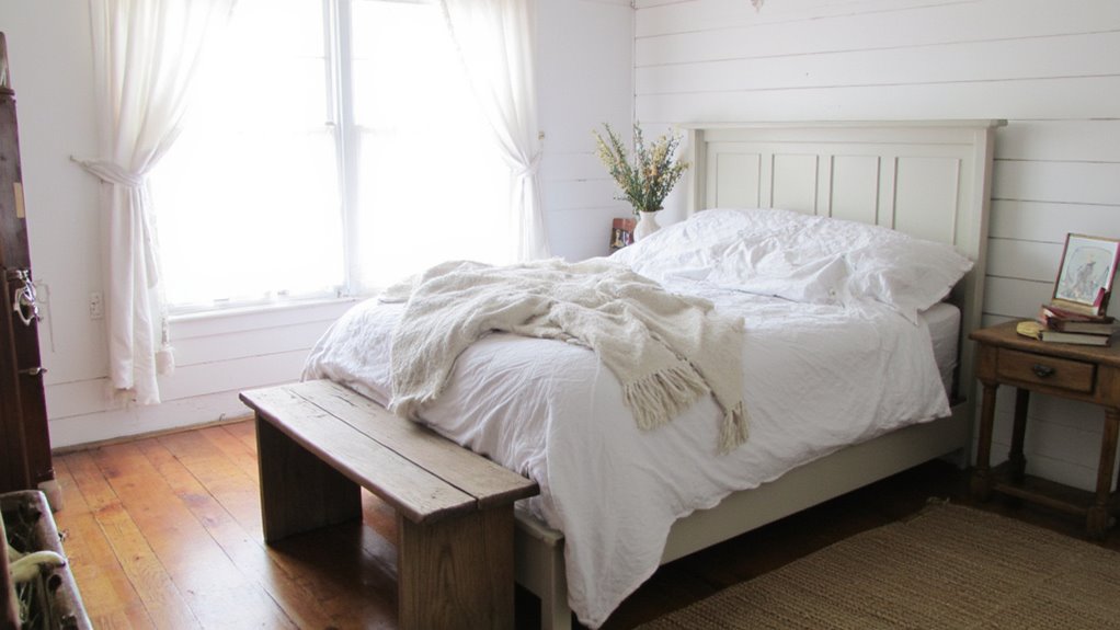 20 Charming Farmhouse Main Bedroom Ideas For A Welcoming Retreat welcoming farmhouse bedroom designs