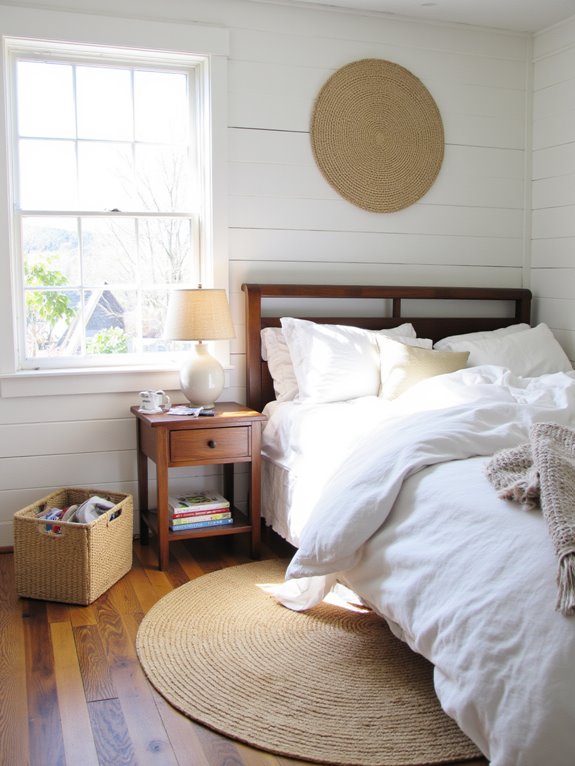 woven elements enhance warmth