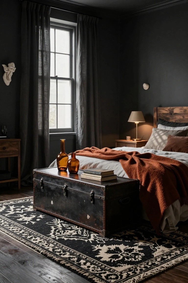 Trunk Bench at the Foot of the Bed