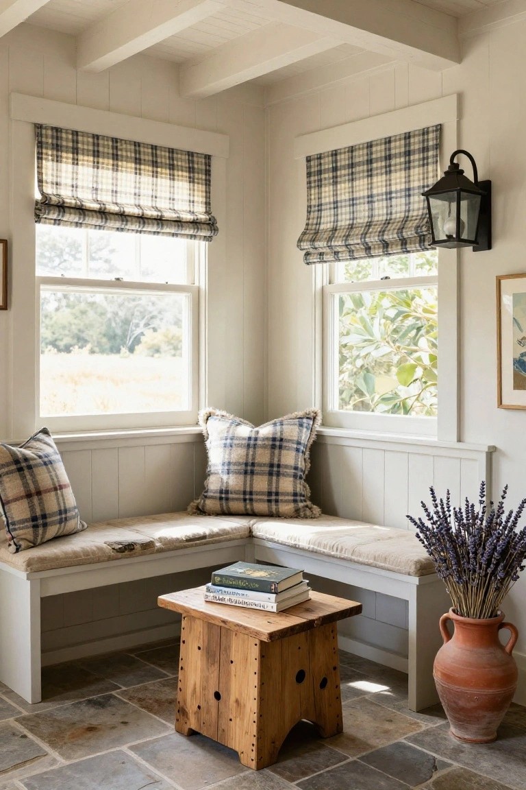 Corner Window Bench Seating