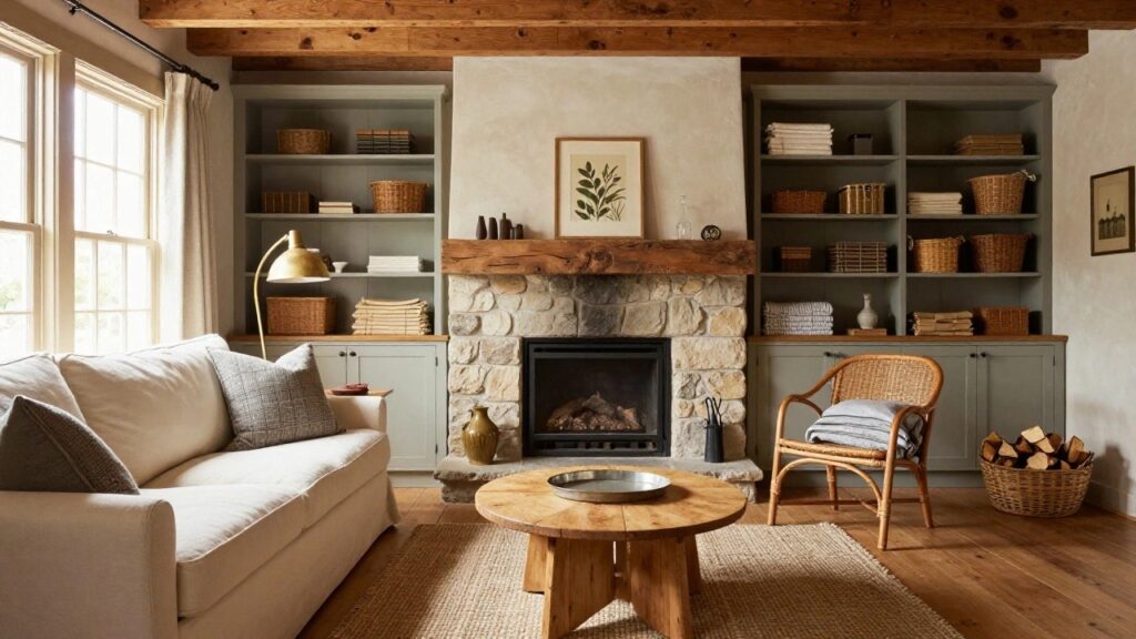 21 Cozy Farmhouse Living Room Designs That Feel Rustic and Warm