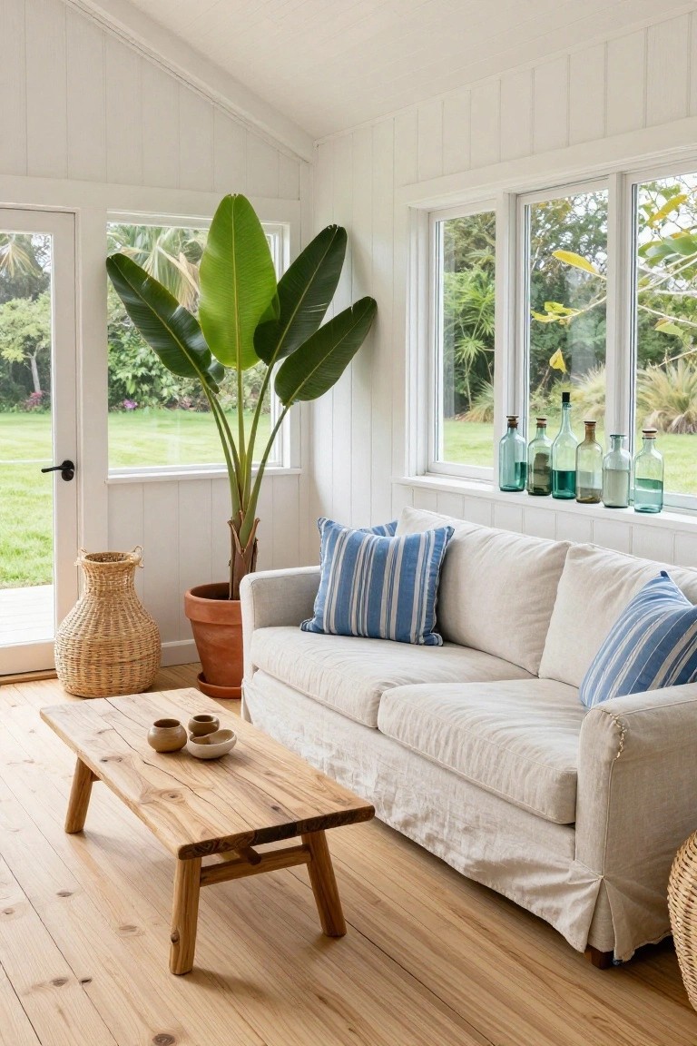 Sunroom Greenery from One Tall Plant