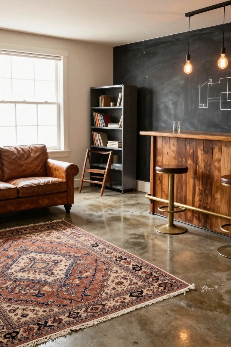 Rugs Over Polished Concrete Floors