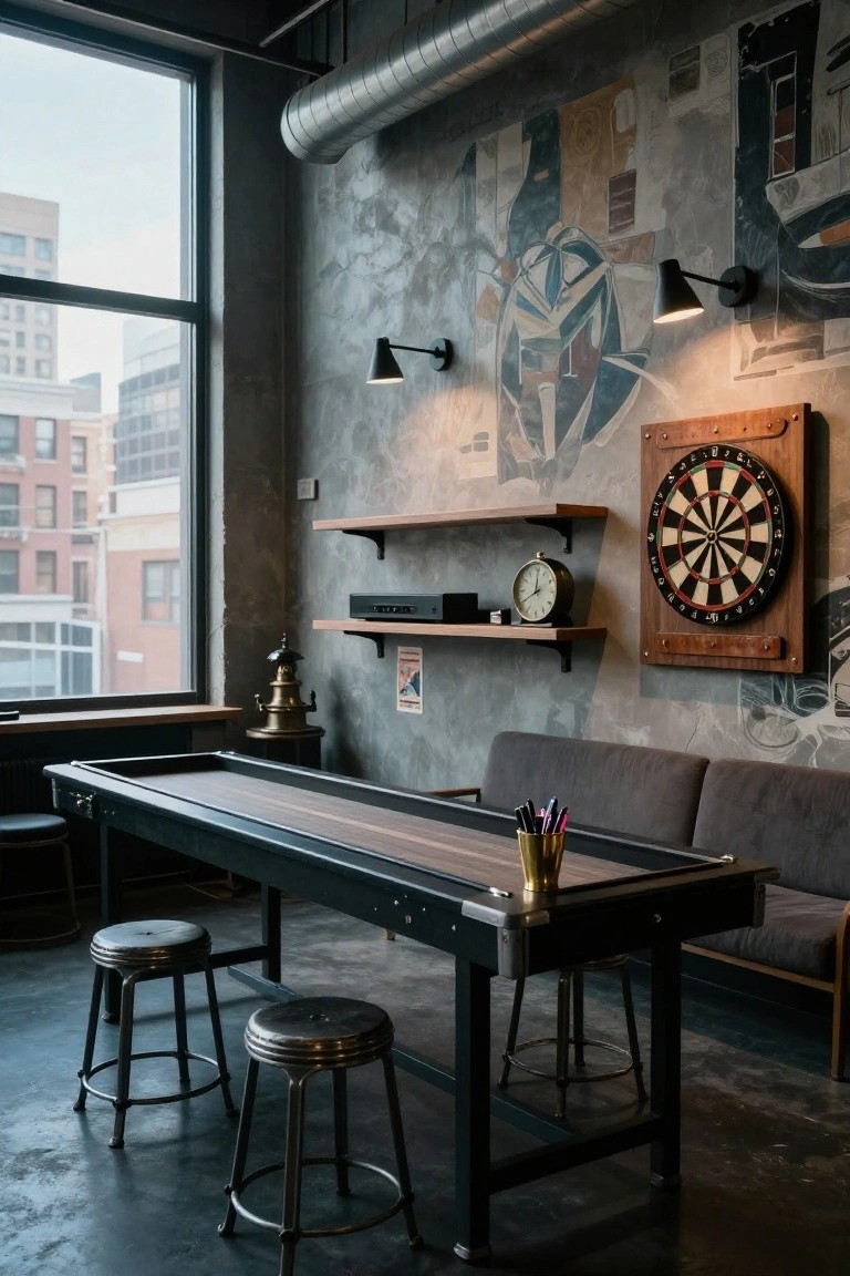 Pool Table Game Room Office